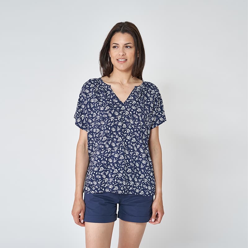 Blouse imprimée BATELA Mattise 42 MAT Mattise