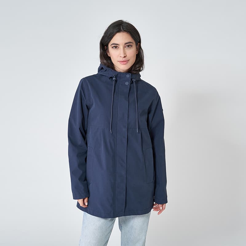 Parka imperméable BATELA C3204 38 MA Navy Blue