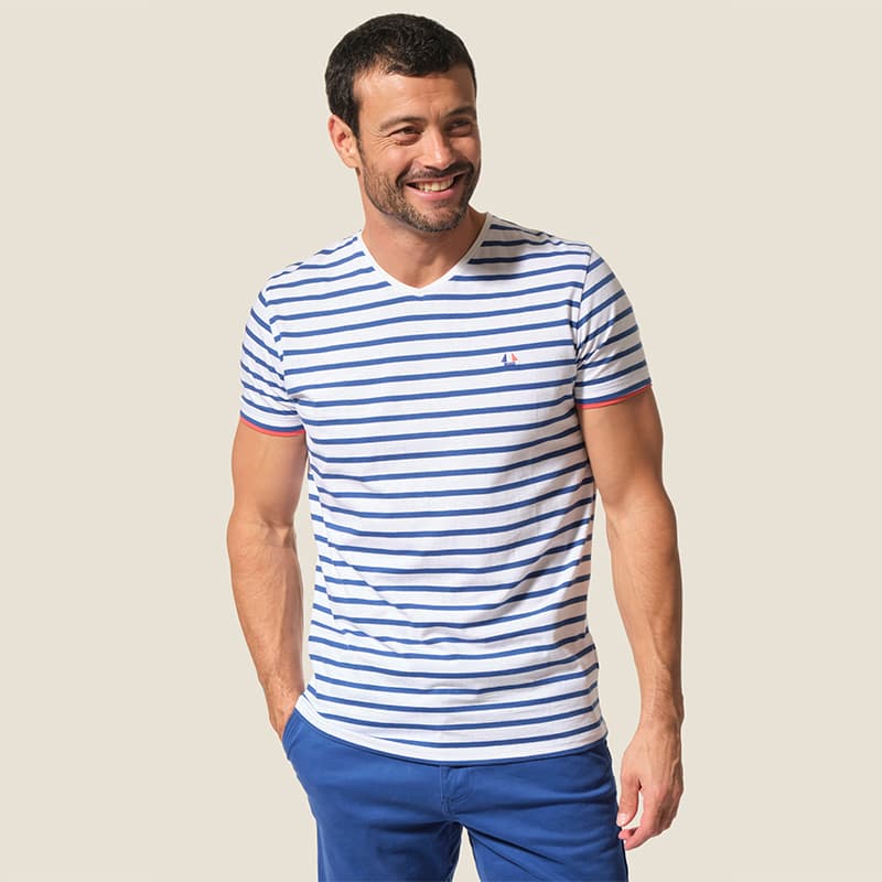 Marinière HUBLOT Lotso XL Blanc/Bugatti