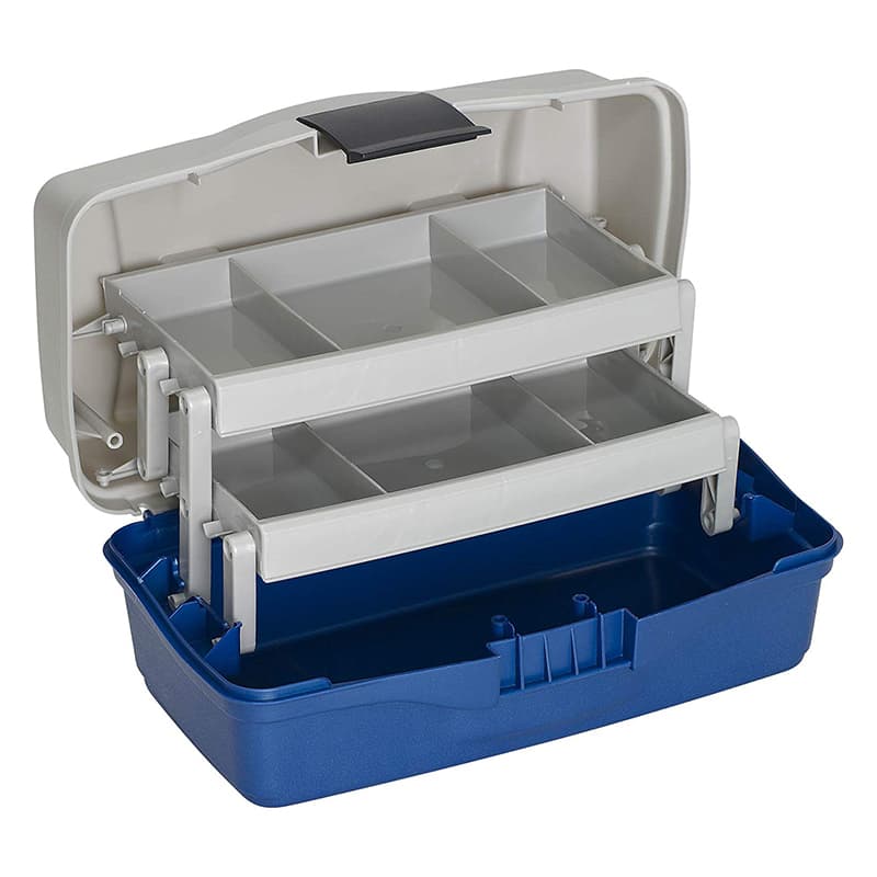 Boîte à pêche PLASTILYS 1 / 2 / 3 plateau(x) 2 plateaux