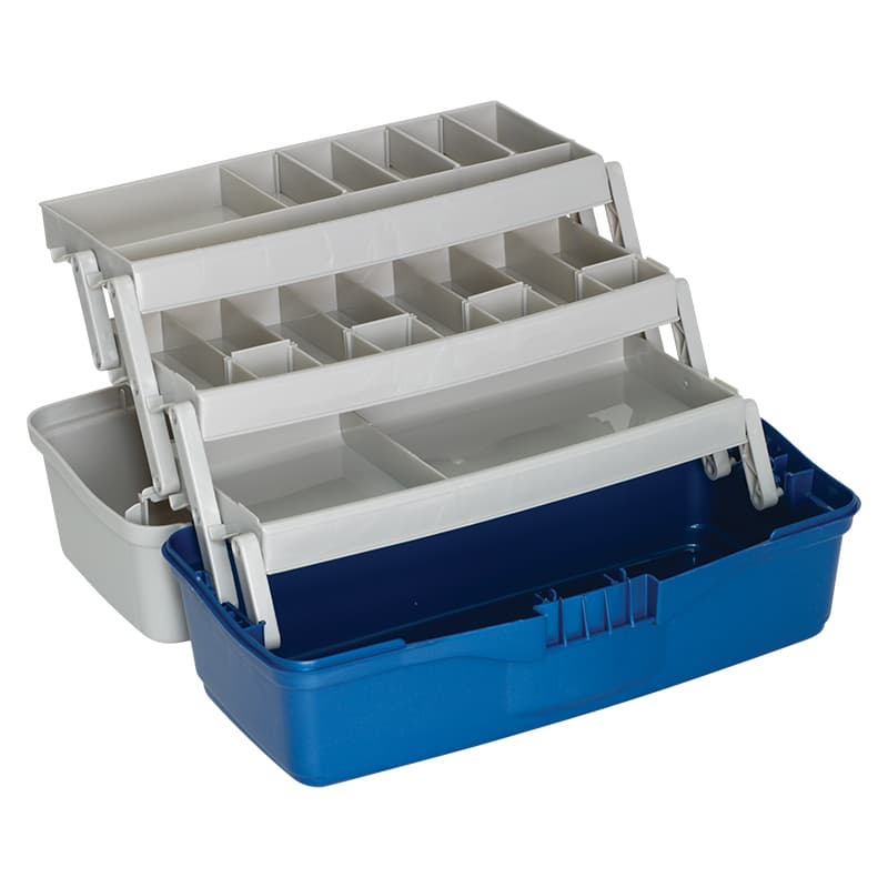 Boîte à pêche PLASTILYS 1 / 2 / 3 plateau(x) 3 plateaux
