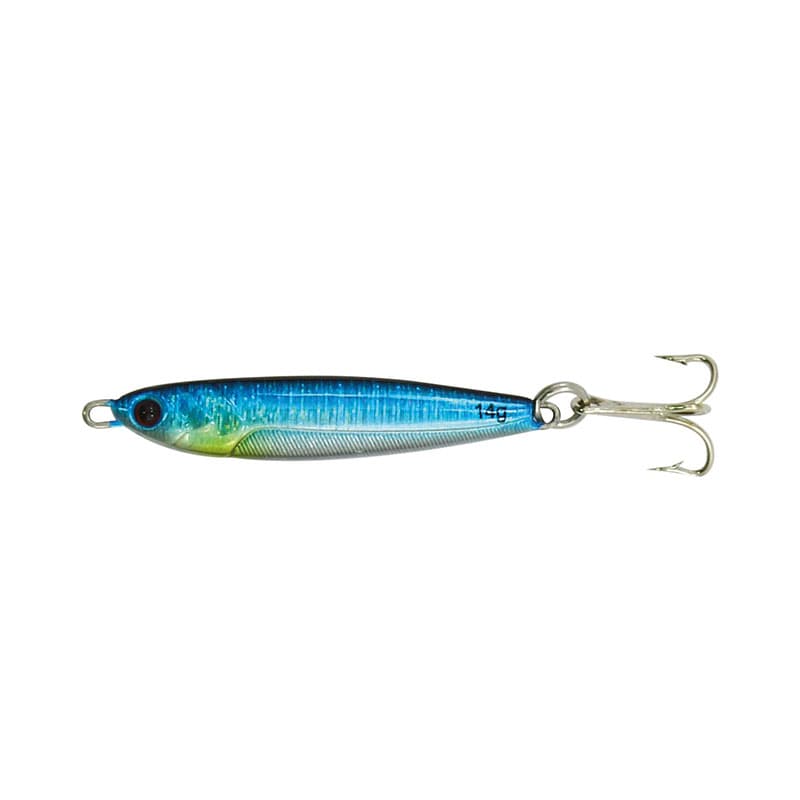Leurre Jig Metal Spot FLASHMER - 7G DOS BLEU 7 g