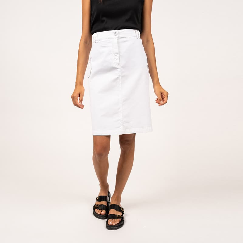 Jupe SAINT JAMES Veronica 44 Blanc