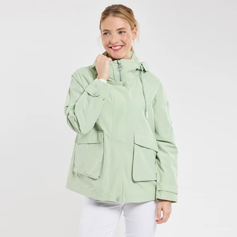 Parka imperméable BERMUDES Begnil 48 B43 Pistache