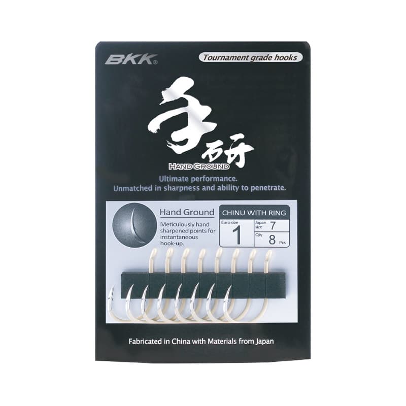 Hameçon Simple BKK Chinu-R Hand Ground N° 1 / 0