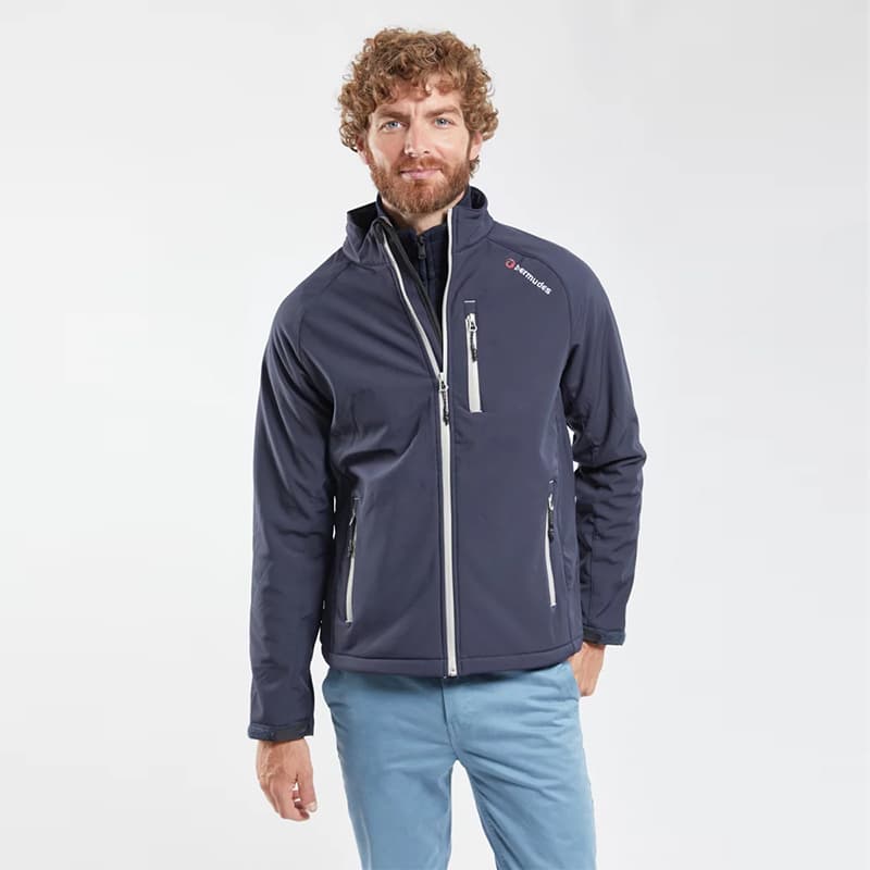 Veste softshell imperméable BERMUDES Sealand S 052 Marine