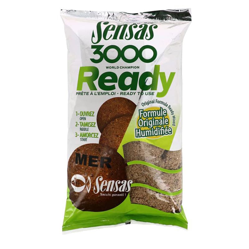 Attractant SENSAS 3000 Ready Mer 1,25 Kg