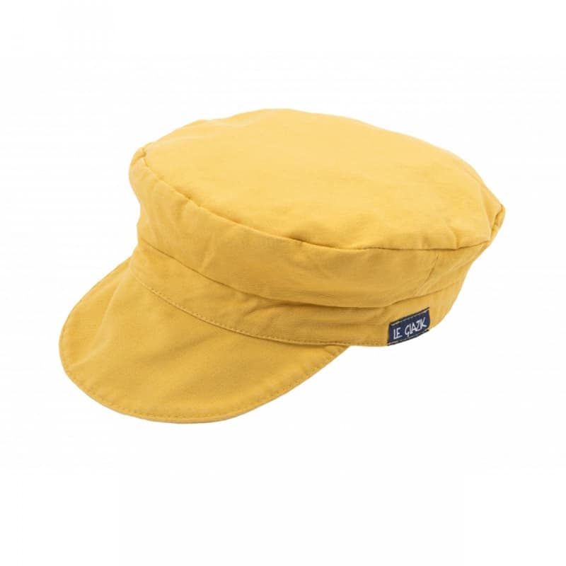 Casquette en toile LE GLAZIK Jaune 55 cm