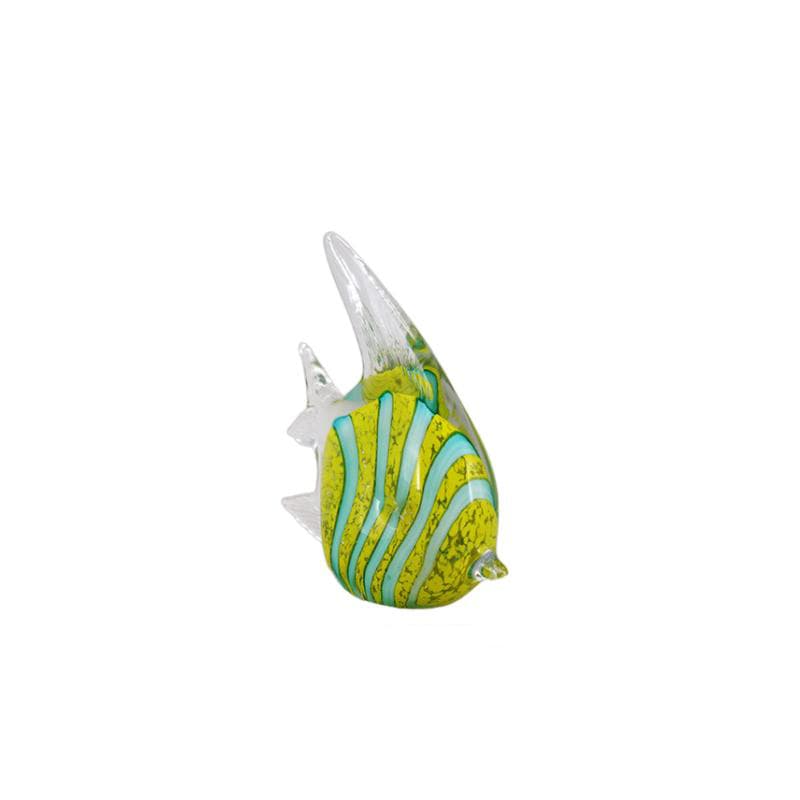 Sulfure Poisson jaune/bleu