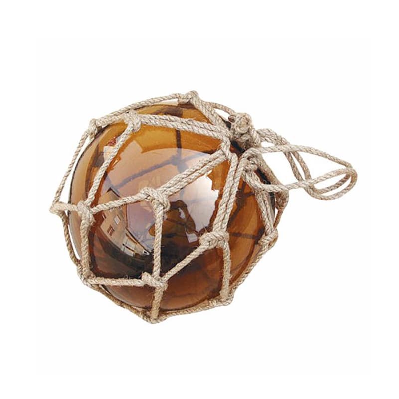 Boule de chalut D15 Ambre