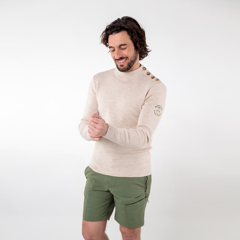 Pull ROYAL MER Romain S Craie/Aloe