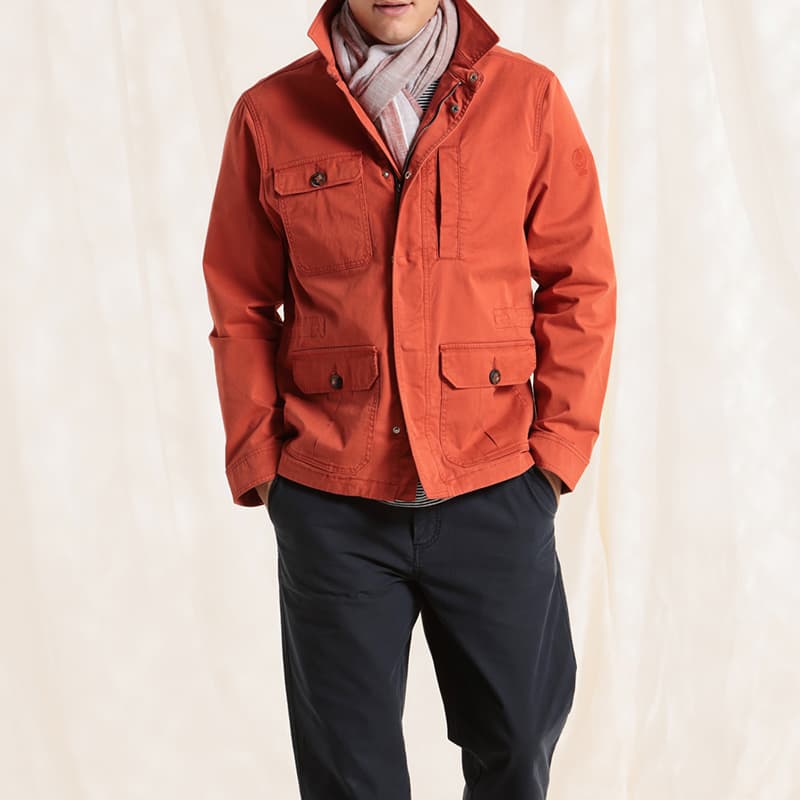 Veste MAT DE MISAINE Vigo 3 U323 Orange Cuivre