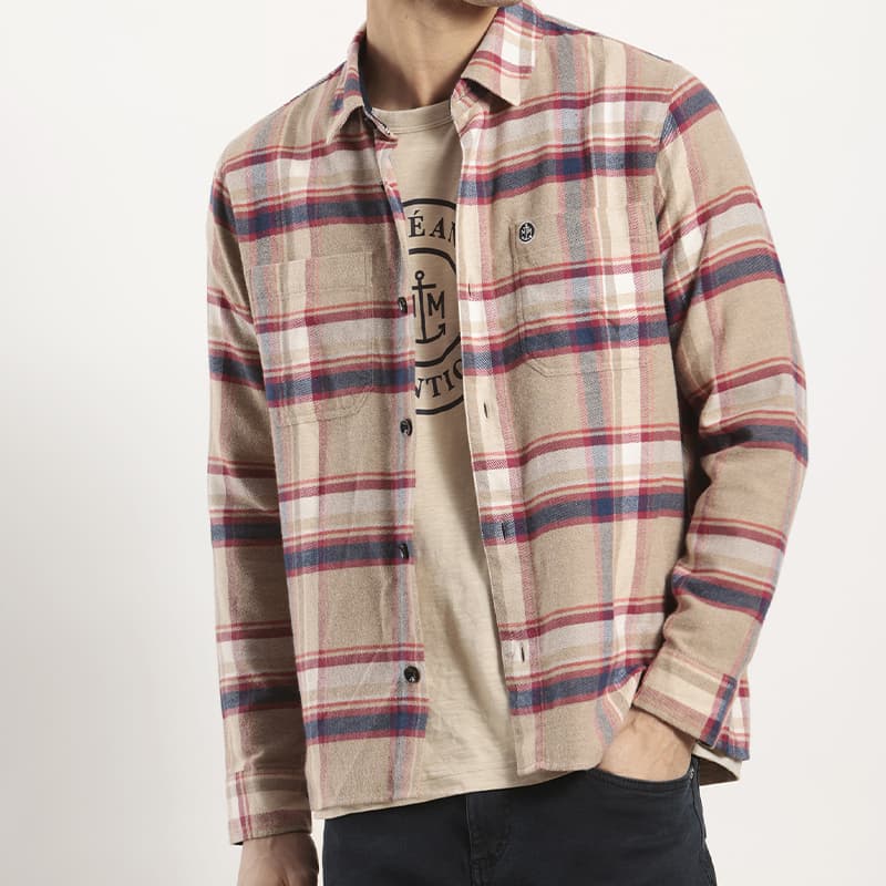 Chemise MAT DE MISAINE Capitaine 6 C630 Crx Bois Flotte