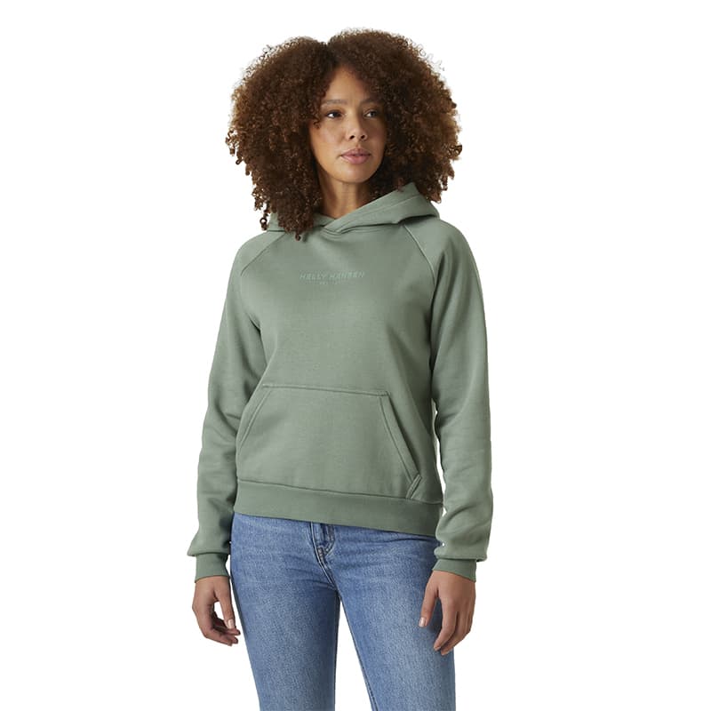 Sweat HELLY HANSEN W Cotton Fleece L 485 Grey Cactus