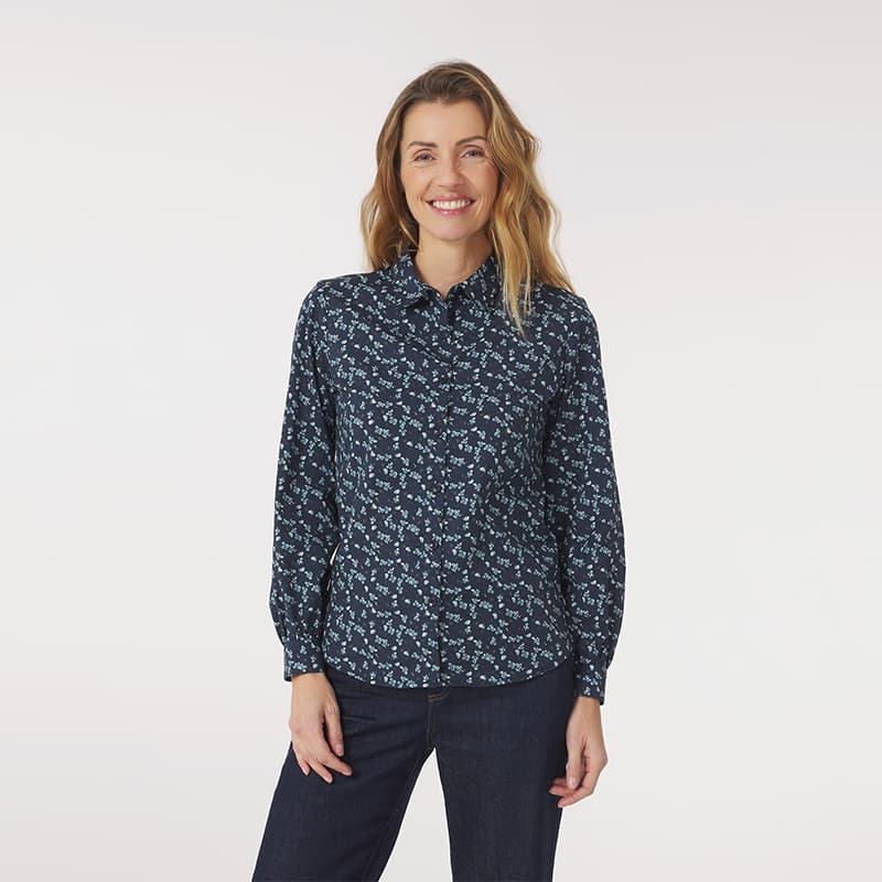 Chemise TBS Adellche 46 032 Marine