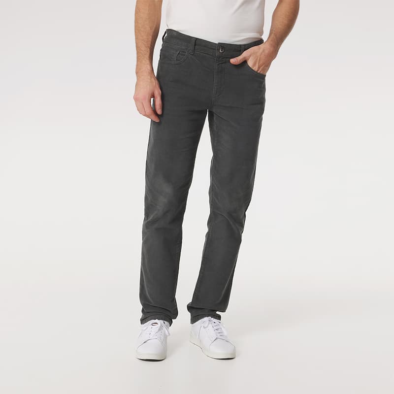 Pantalon velours TBS Arnonpan 50 488 Sapin