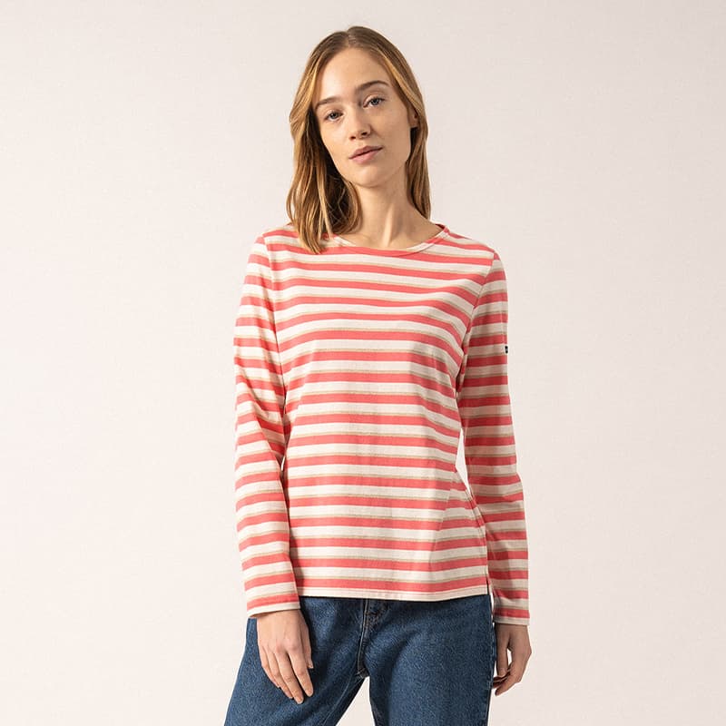 Marinière SAINT JAMES Minquidame Lurex 36 Doly/Ecume/Or