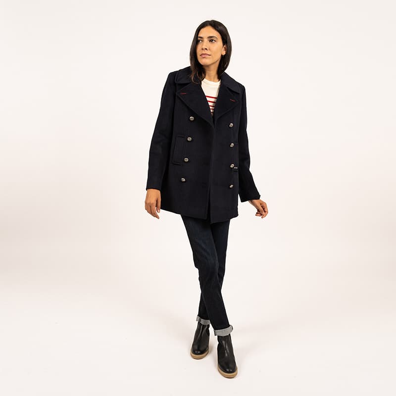 Caban SAINT JAMES St Briac III 36 Navy