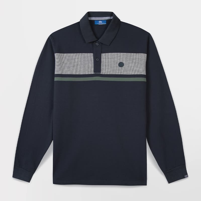 Polo TBS Kabyepol M 032 Marine