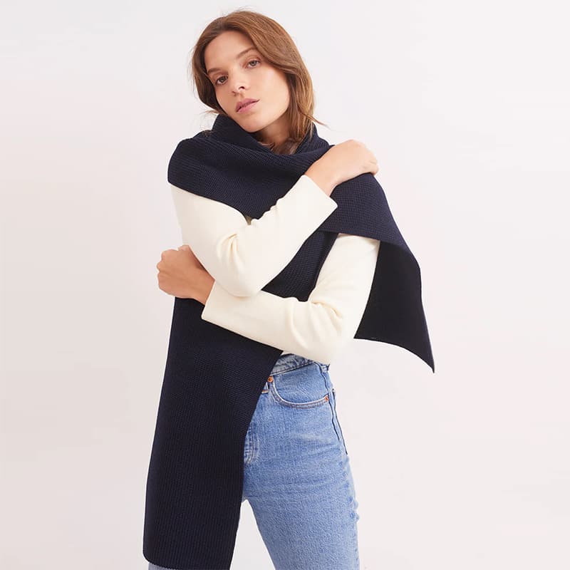 Echarpe SAINT JAMES Canoe TU Navy