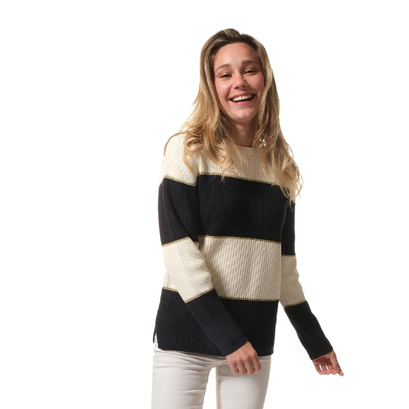 Pull HUBLOT Zambia M Ecru/Marine/Ecru/Marine