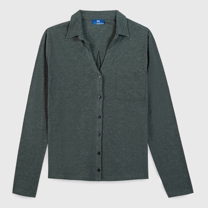 Chemise TBS Adinache 44 488 Sapin