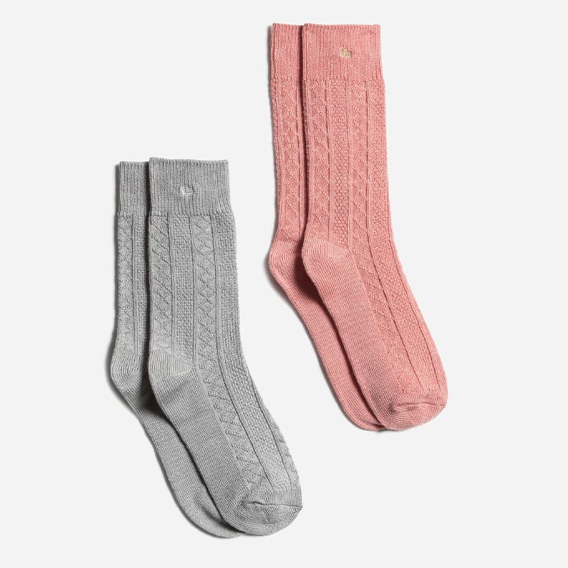 Chaussettes TBS Duochaud 39/42 05D Lotus / Mineral