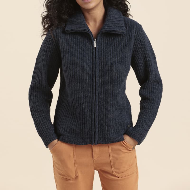 Gilet zippé MAT DE MISAINE Toas Card M U23 Navy