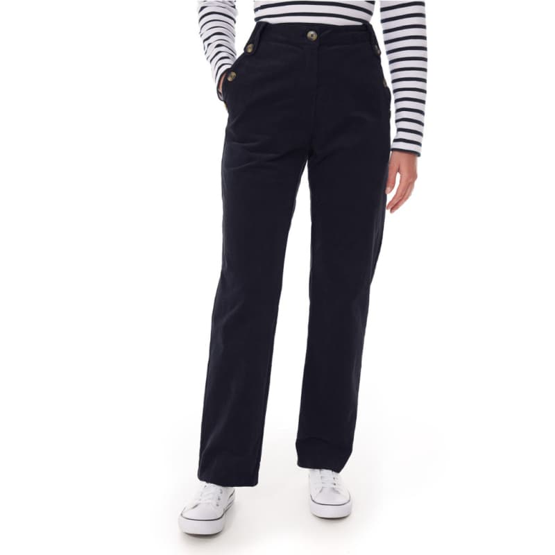 Pantalon en velours MOUSQUETON Guerael 42 Marine