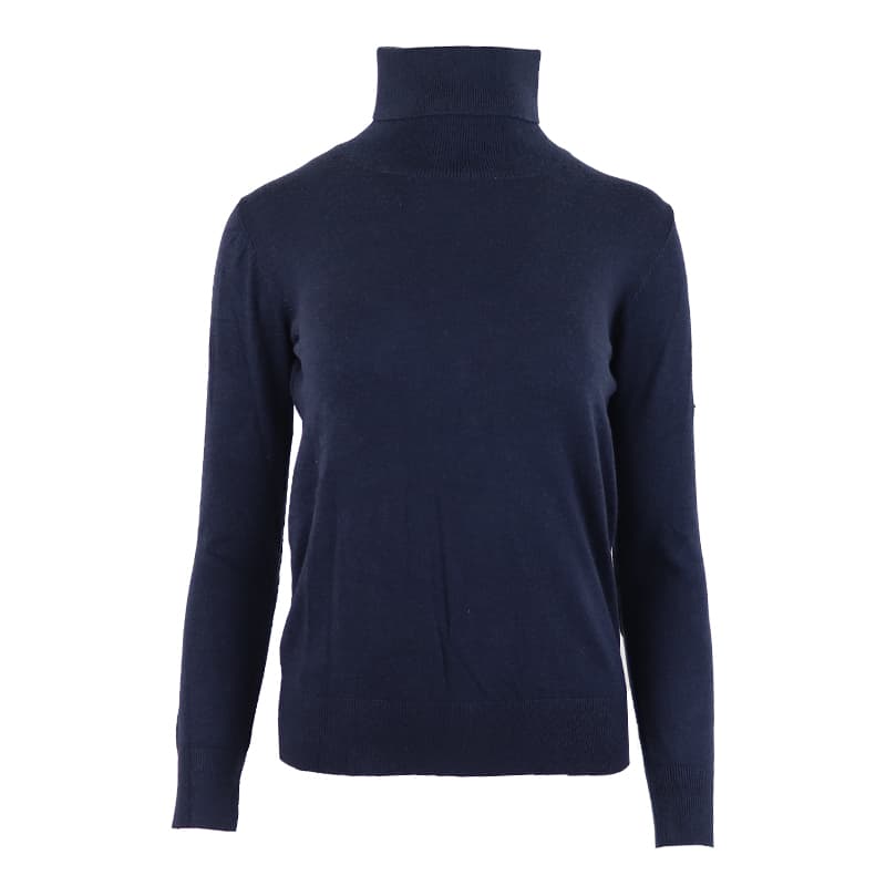 Pull col roulé HUBLOT Begonia 2XL Marine