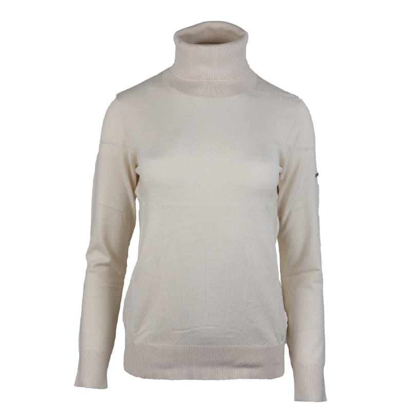 Pull col roulé HUBLOT Begonia XS Ecru