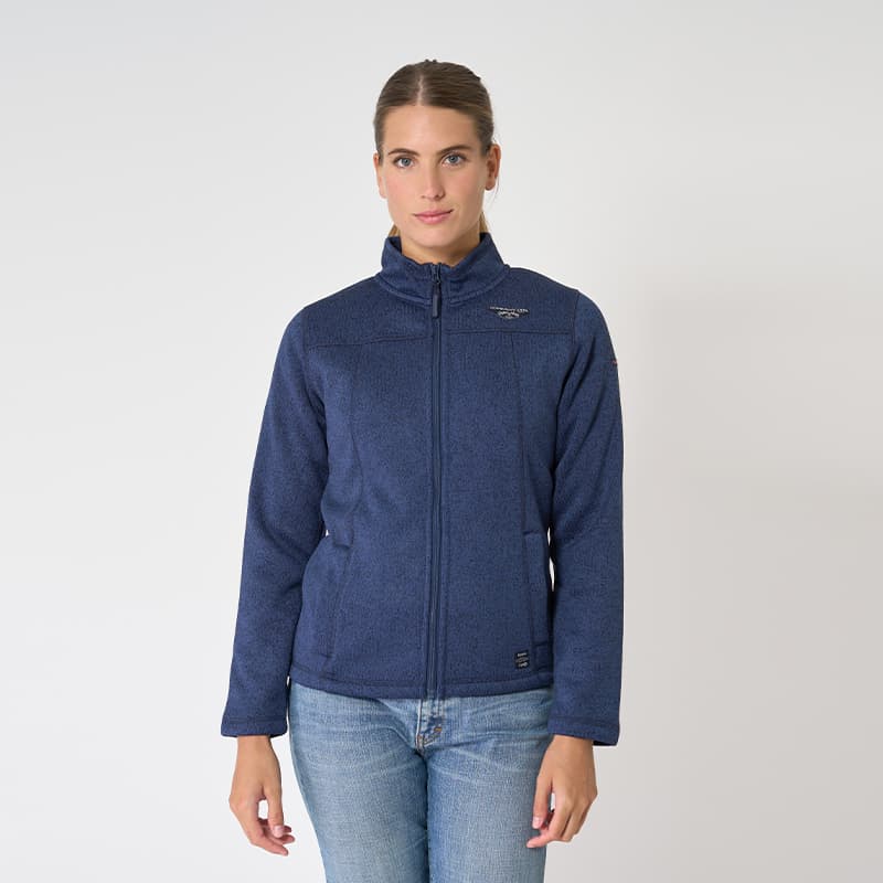 Veste polaire douce BATELA 40 MA Marine