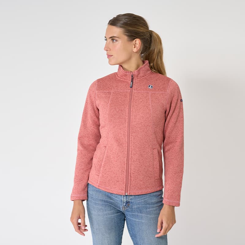 Veste polaire douce BATELA 44 LM Light Mahogany