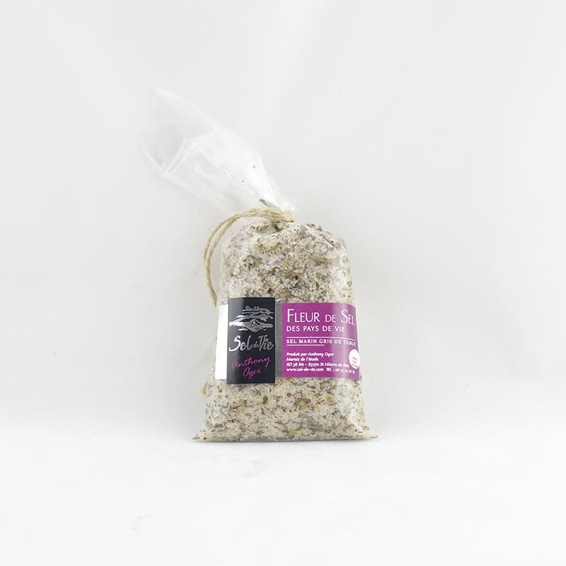 Fleur de Sel des Pays de Vie SEL DE VIE - Thym, Basilic et Estragon 125 g