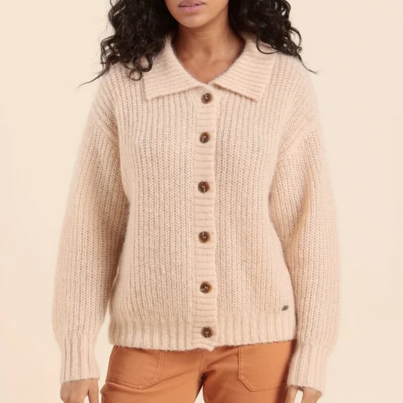 Gilet MAT DE MISAINE Tiga Card L U629 Champagne
