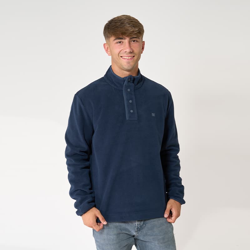 Sweat polaire BATELA L MA Marine