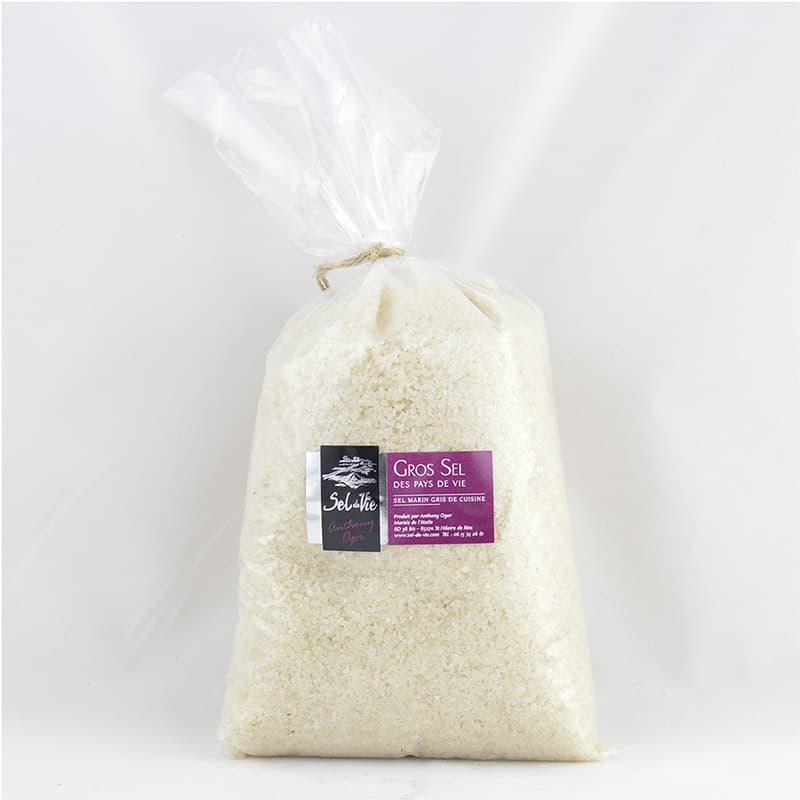 Gros sel des Pays de Vie SEL DE VIE - Nature 1 Kg