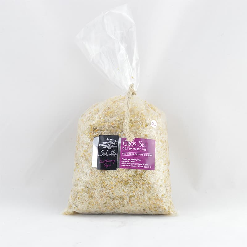 Gros sel des Pays de Vie SEL DE VIE - Ail et Persil 500 g