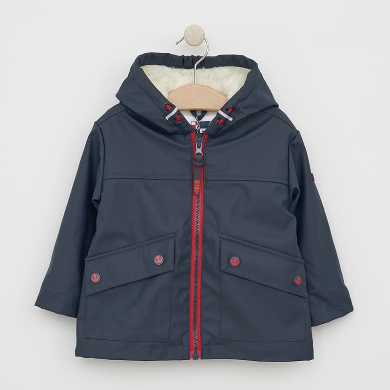 Ciré doublure fourrure BATELA 36 Mois MA Marine