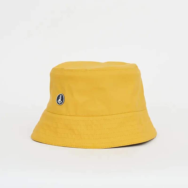Bonnet de pluie doublé polaire BATELA M AM Jaune