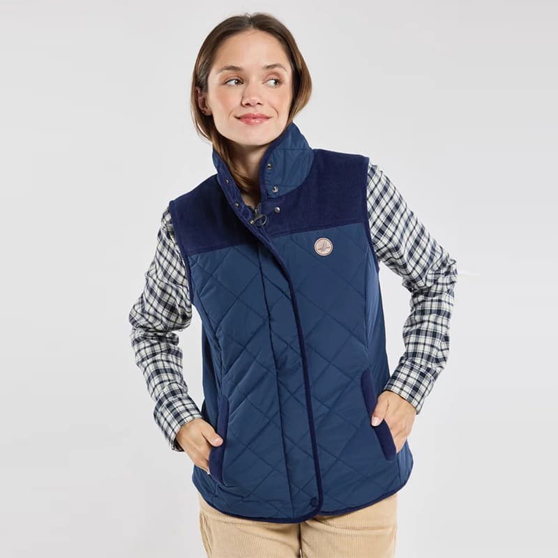 Veste sans manches BERMUDES Basel 44 b052 Marine