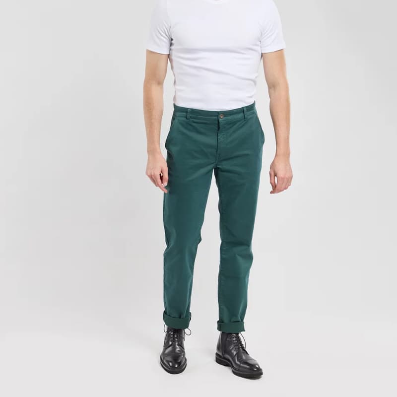 Pantalon chino droit ARMOR-LUX 40 PFC Dark storm