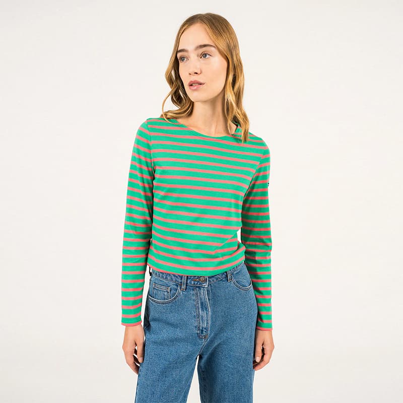 Marinière SAINT JAMES Minquidame Couleur 38 Trefle/Doly