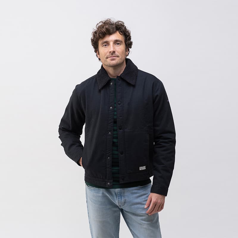 Blouson avec doublure  sherpa BATELA A2507 XL BK Black