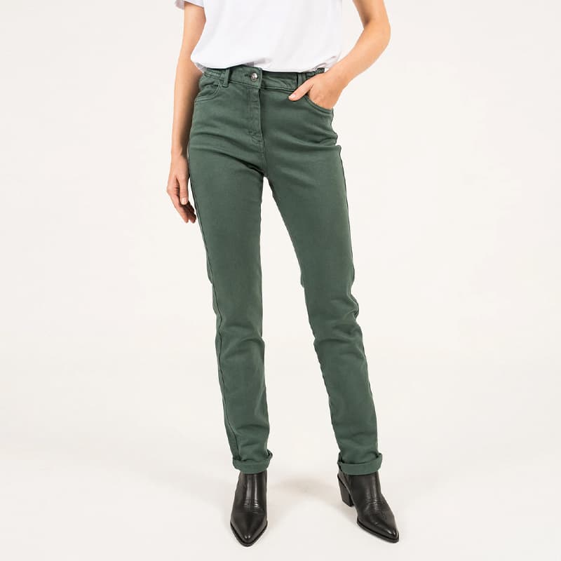 Pantalon SAINT JAMES Patricia II couleur 40 Vegetal