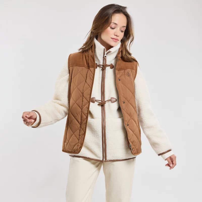 Veste sans manches BERMUDES Basel 40 b593 Praline