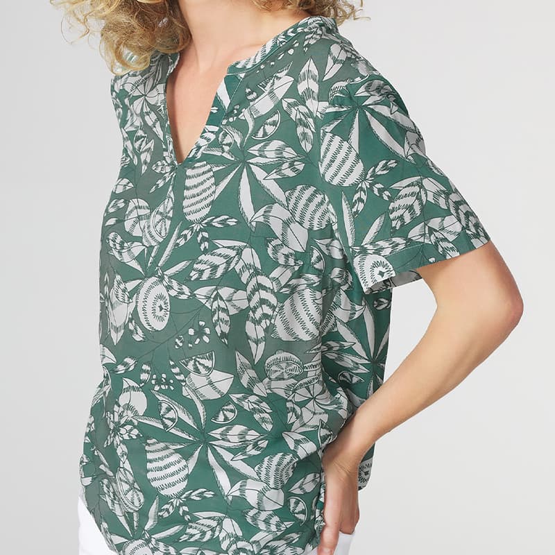 Blouse TBS Janiemis 44 418 Cactus