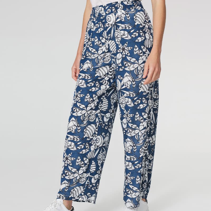 Pantalon TBS Janiepan 40 612 Navy