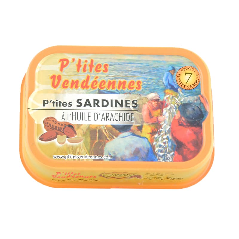 P'tites Sardines P'TITES VENDÉENNES - Huile D'Arachide