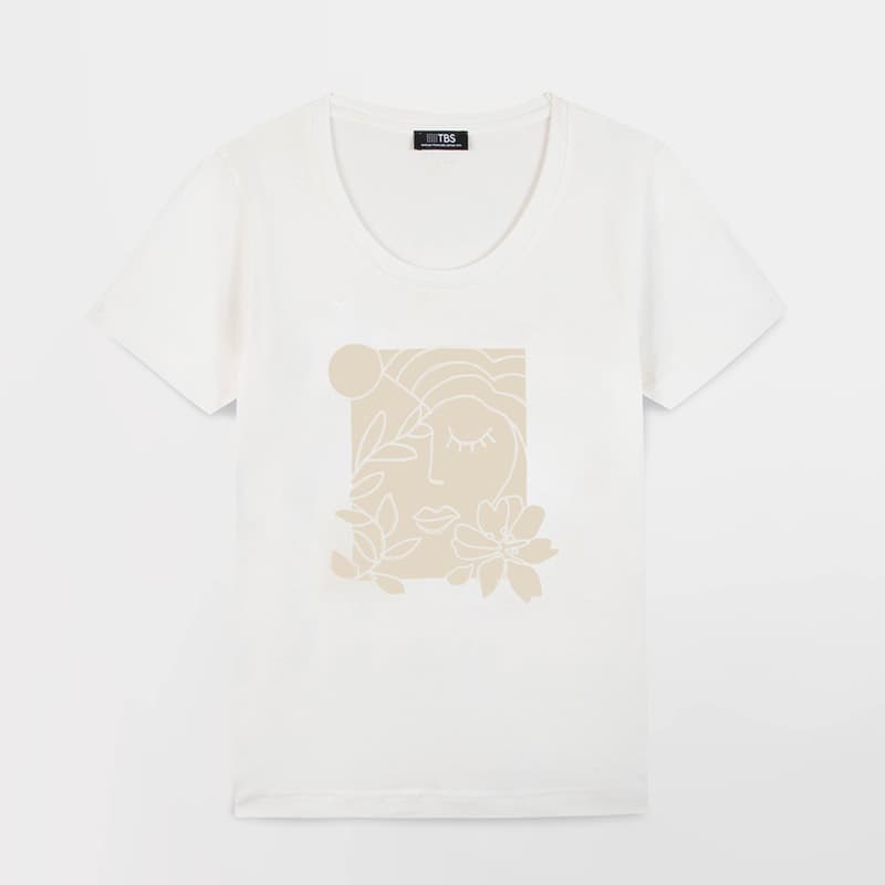 T-shirt TBS Osiattee M 017 Arctique